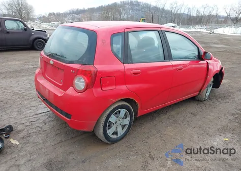 2009 Chevrolet Aveo Ls from USA, damaged, VIN KL1TD66E99B348296